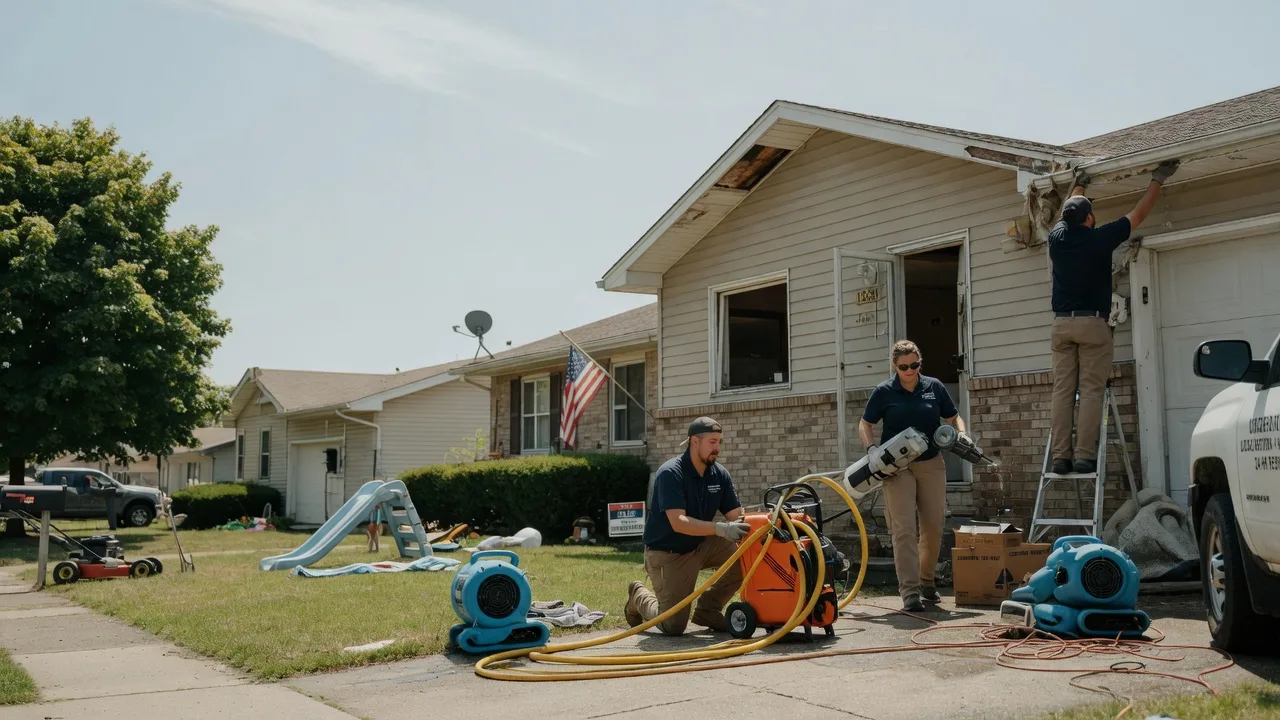Water Damage Restoration in Drums, PA near me